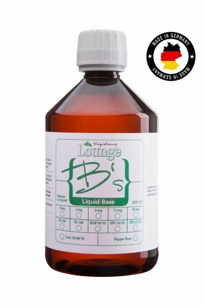 65/35 VPG Eliquidlounge Liquid Base ohne Nikotin 100 ml